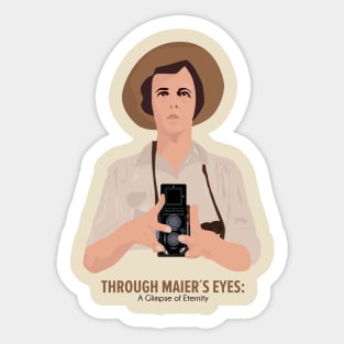 Vivian Maier - Master of the Unseen: Revelations in Monochrome Sticker